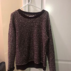 Burgundy sweater